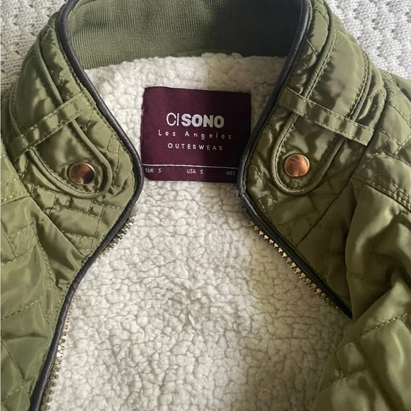 Ci Sono LA Outerwear jacket by Cavalini Green - Picture 4 of 8